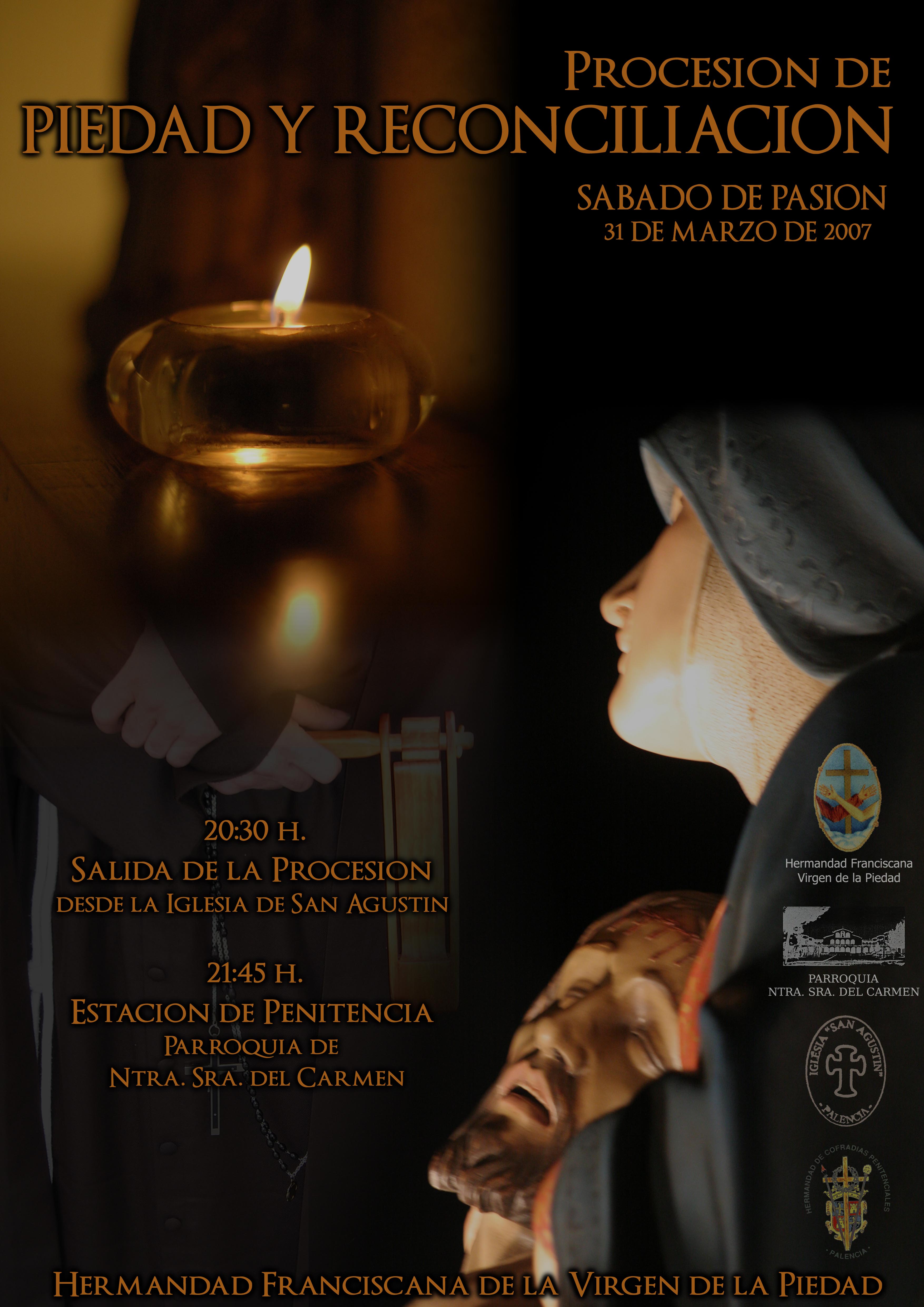 Portada de 2007 Piedad Y Reconciliación